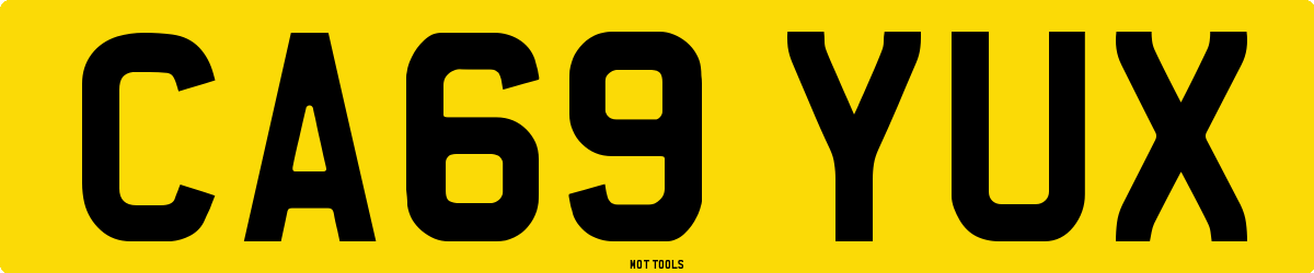 CA69YUX MOT Check