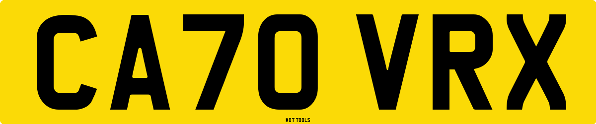 CA70VRX MOT Check