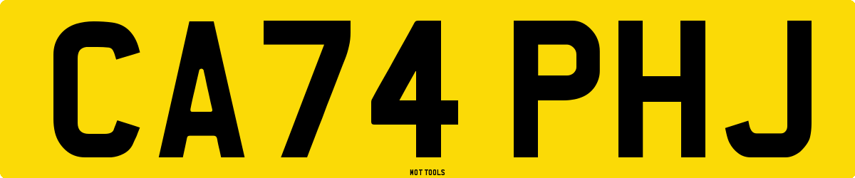 CA74PHJ MOT Check