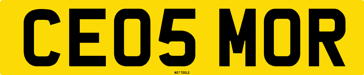 CE05MOR MOT Check