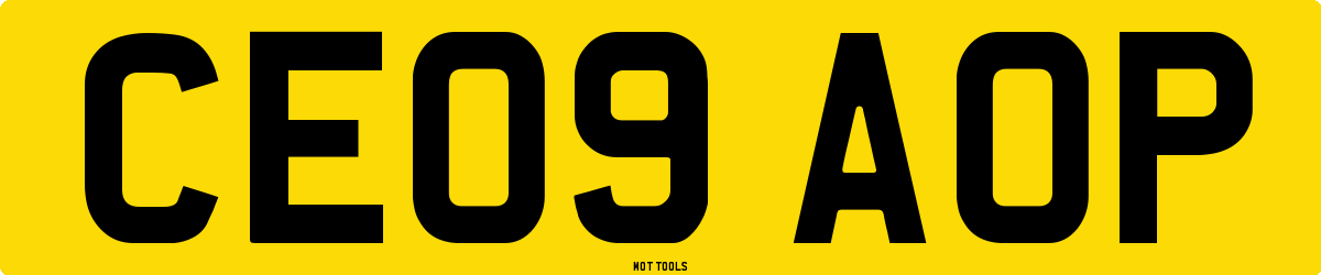 CE09AOP MOT Check