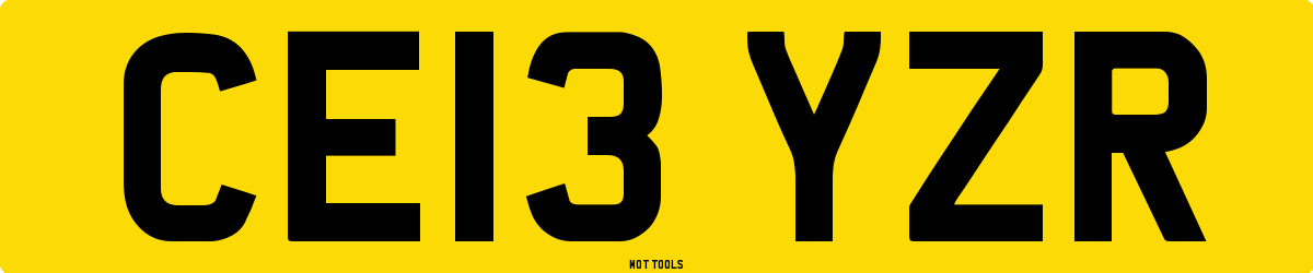 CE13YZR MOT Check