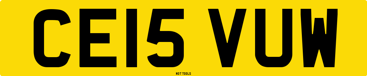CE15VUW MOT Check