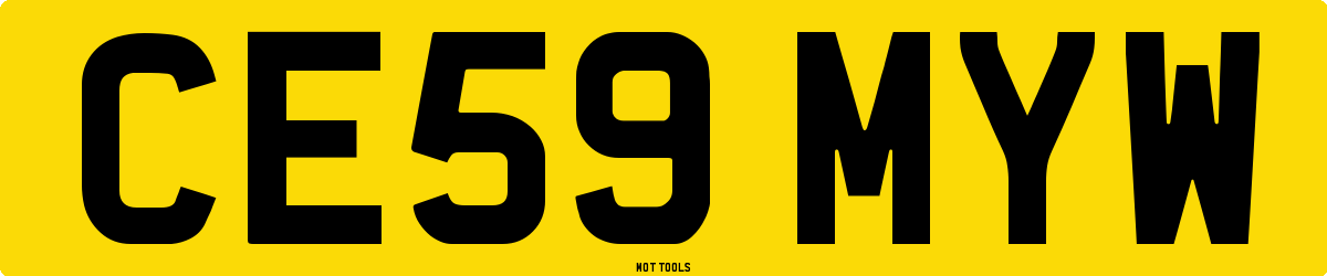 CE59MYW MOT Check