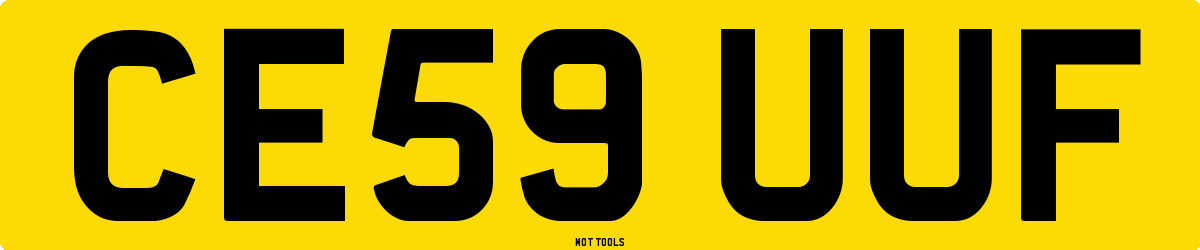 CE59UUF MOT Check