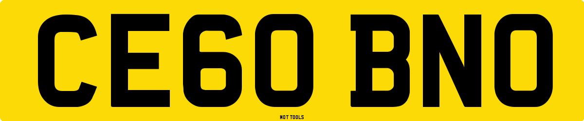 CE60BNO MOT Check