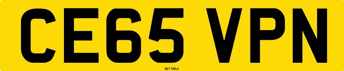 CE65VPN MOT Check