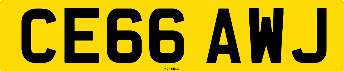 CE66AWJ MOT Check