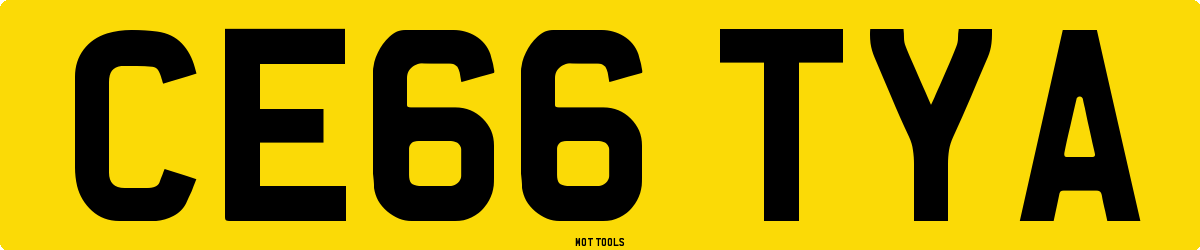 CE66TYA MOT Check