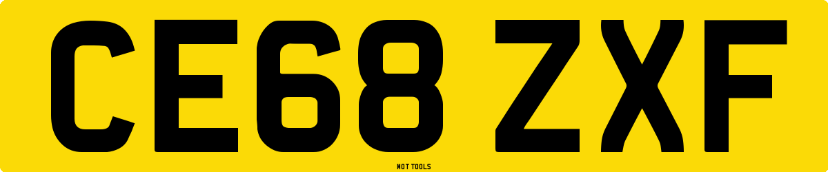 CE68ZXF MOT Check