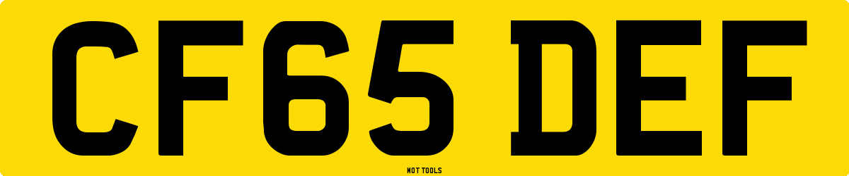 CF65DEF MOT Check
