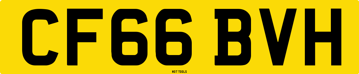 CF66BVH MOT Check