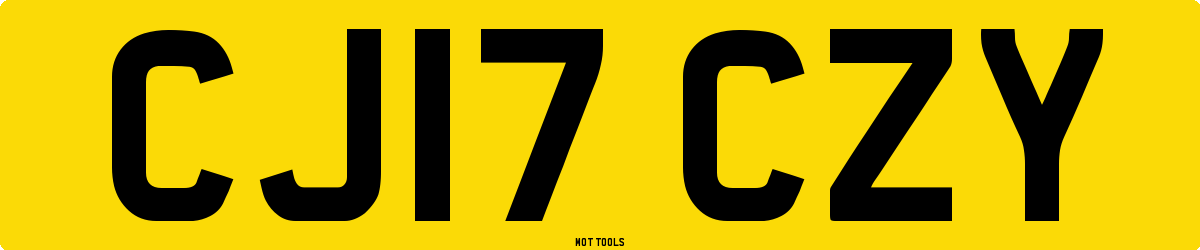 CJ17CZY MOT Check