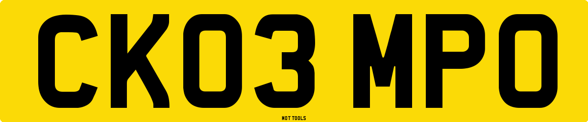 CK03MPO MOT Check