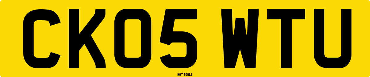 CK05WTU MOT Check