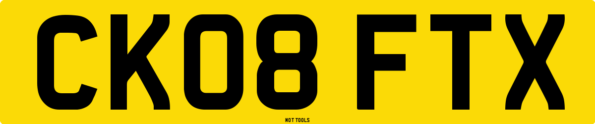 CK08FTX MOT Check