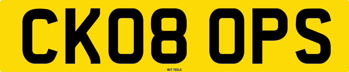 CK08OPS MOT Check