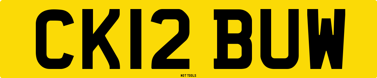 CK12BUW MOT Check