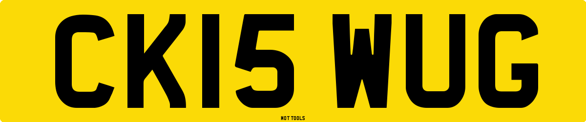 CK15WUG MOT Check