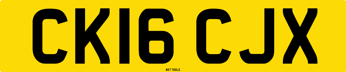 CK16CJX MOT Check