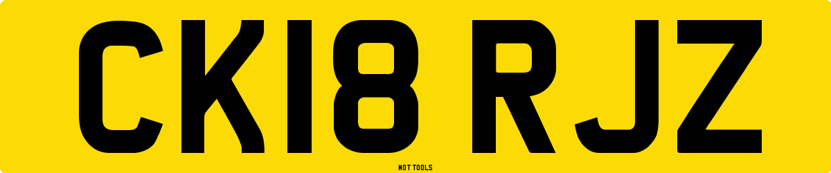 CK18RJZ MOT Check