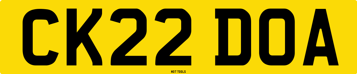 CK22DOA MOT Check