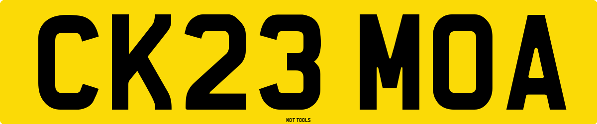 CK23MOA MOT Check
