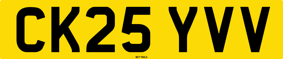 CK25YVV MOT Check