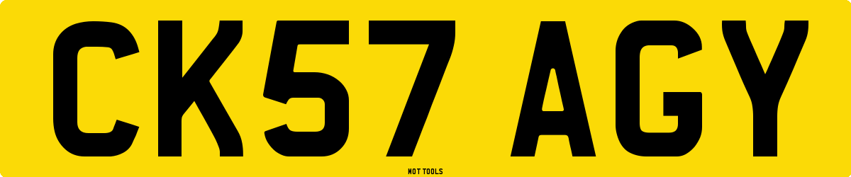 CK57AGY MOT Check