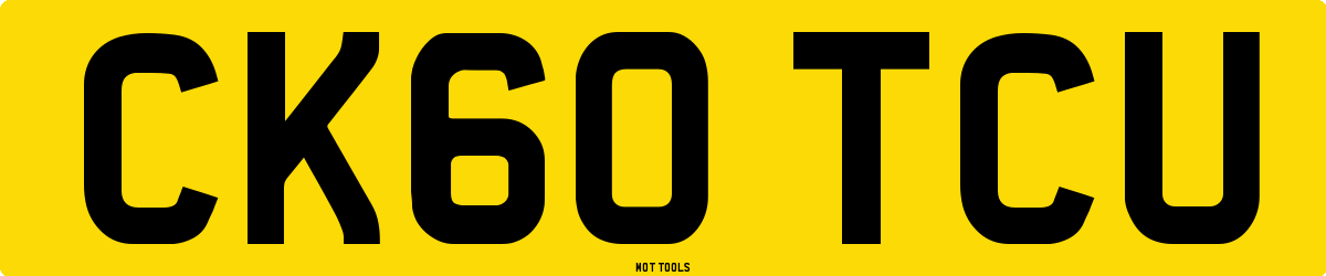 CK60TCU MOT Check