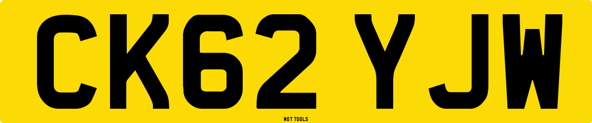 CK62YJW MOT Check
