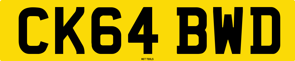 CK64BWD MOT Check