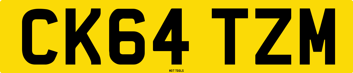 CK64TZM MOT Check