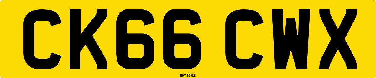 CK66CWX MOT Check