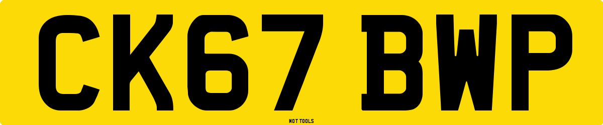CK67BWP MOT Check