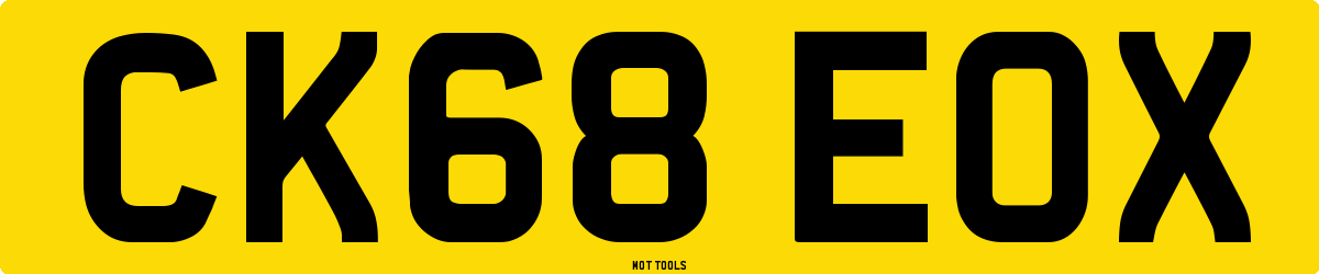 CK68EOX MOT Check