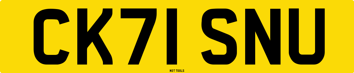 CK71SNU MOT Check