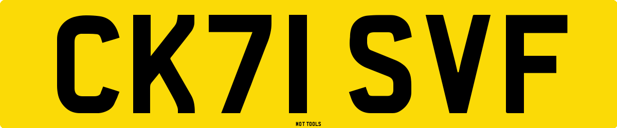 CK71SVF MOT Check