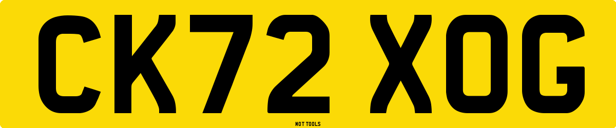 CK72XOG MOT Check