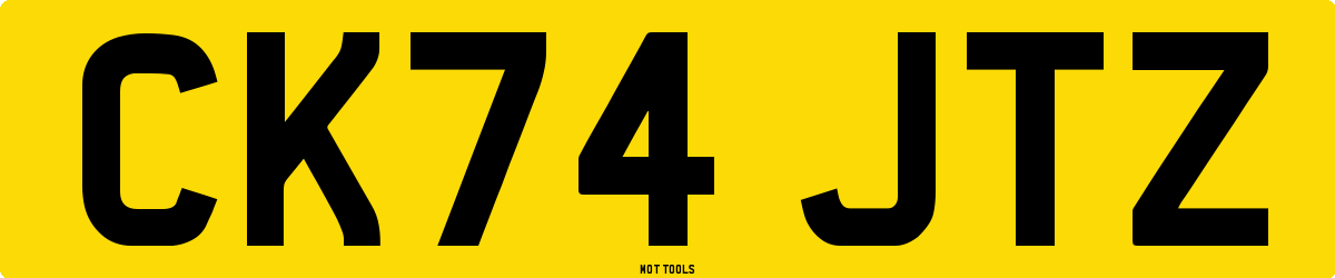 CK74JTZ MOT Check