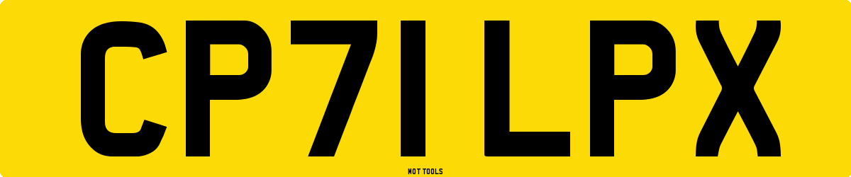 CP71LPX MOT Check