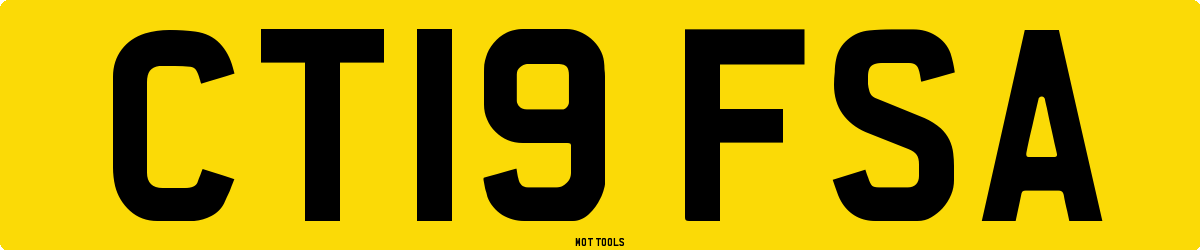 CT19FSA MOT Check