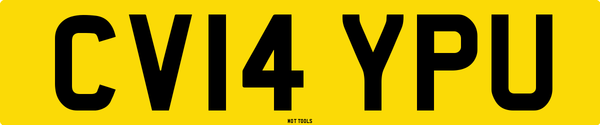 CV14YPU MOT Check