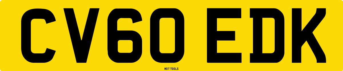 CV60EDK MOT Check