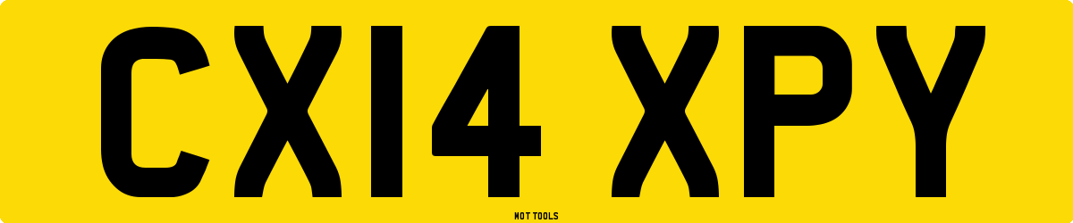 CX14XPY MOT Check