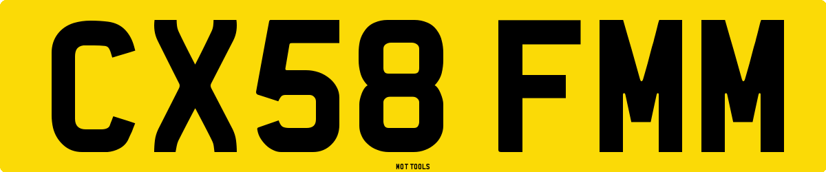 CX58FMM MOT Check