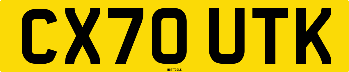 CX70UTK MOT Check