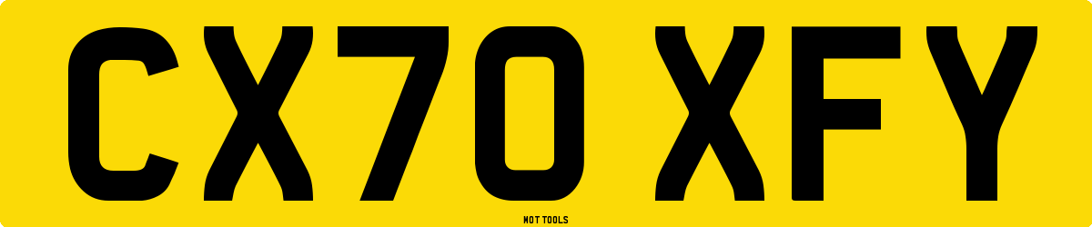 CX70XFY MOT Check