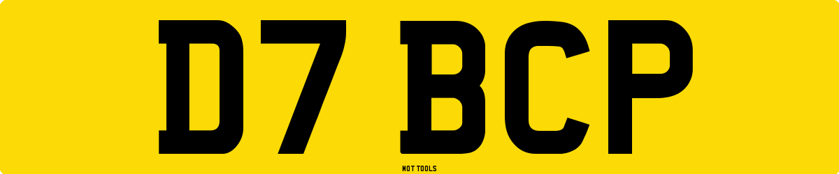 D7BCP MOT Check