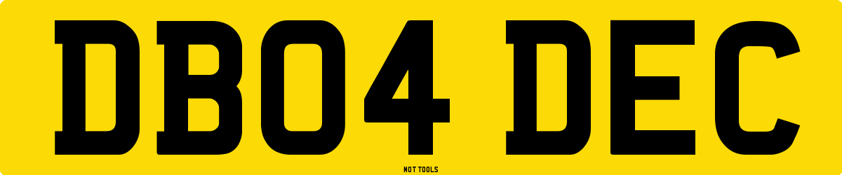 DB04DEC MOT Check